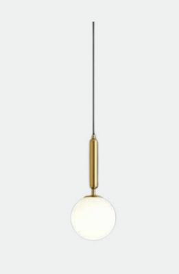 Neptune Pendant Lamp of Metal and Glass 7001/1P