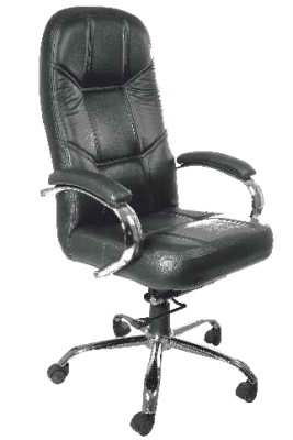 Black High Back Director Leather Chair EC-031