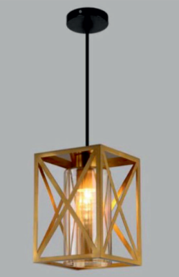 Neptune Wood Hanging Light/Lamp Pendant Light 5218/1P