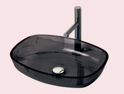 POWER PLUS Glass Bowl Table Top Basin PPCB-021