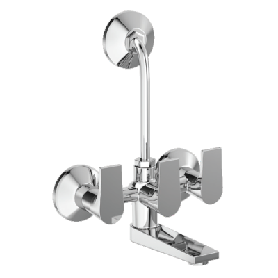 AFEY JULIET WALL MIXER 3 IN 1 WITH SHOWER PROVISION WITH OVERHEAD SHOWER PROVISION