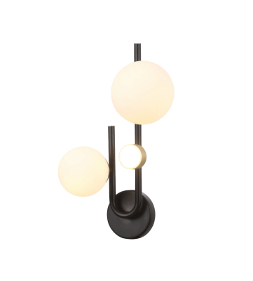 S2B2 Black Milky Morden Wall Lamp PS-04-055