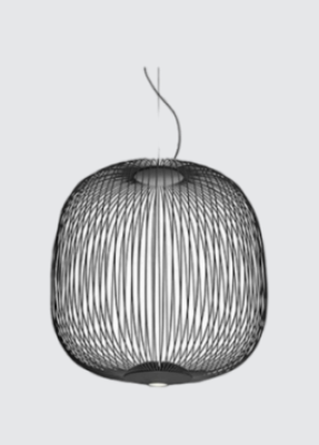 Neptune DIMMABLE PENDANT LIGHTING BLACK RNL0012