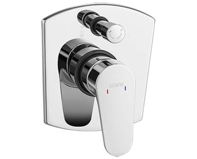 Asian paints ALTIUS Single lever concealed diverter upper part - 3-inlet (push type) Compatible with B2DV302