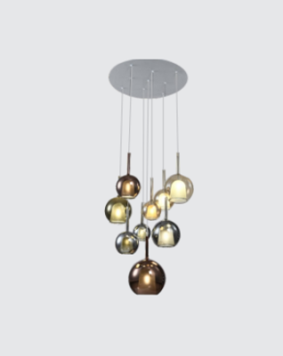 Neptune Elegant Glass pendant lamp D035-9