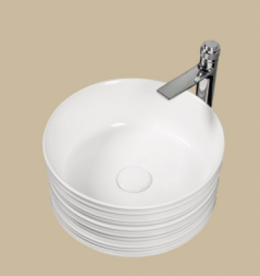 POWER PLUS White Table Top Basin PPWT-060