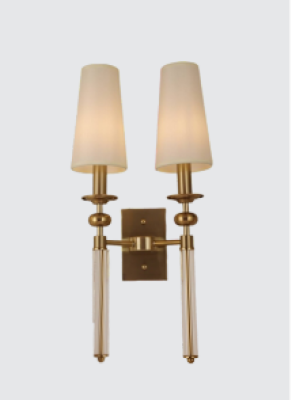 Neptune Two Light Wall Sconce 6645-2