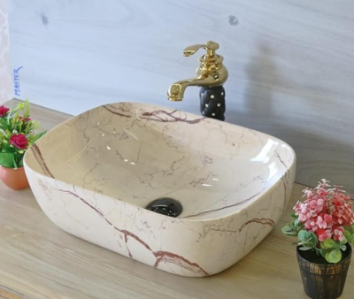 mansico royal Ceramic Table Top Glossy Wash Basin 1037