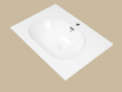 POWER PLUS White Table Top Basin PPWT-077