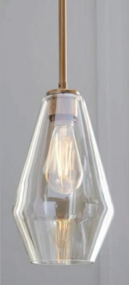 Neptune Wide Glass Shade Hanging Light 11500/B