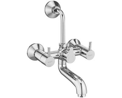 Asian paints COLOSSUS Wall mixer with provision for overhead shower with bend pipe and wall flange