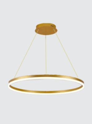 Neptune Simple gold Round Wrought Iron Ceiling Lamp 9606/1