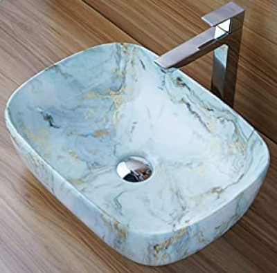 mansico royal Ceramic Table Top Glossy Wash Basin 1040
