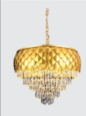 Neptune Metal and K9 Crystal Golden Finish Exqusite Design Chandelier 800mm CH9029