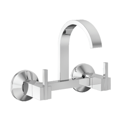 AFEY EDGE SINK MIXER WITH REGULAR SWIVEL SPOUT.