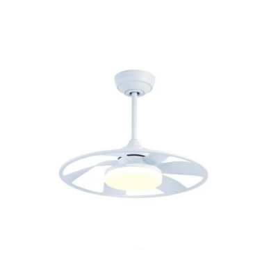 Luxaire Hugger Fandelier & Chandelier With Drop Mounted Fan D-0002