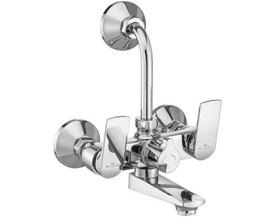 Asian paints SPRINGBOARD Wall mixer with provision for overhead shower arrangement with bend pipe and wall flange