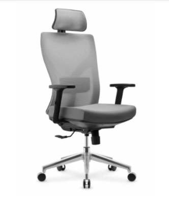 Senior Factory Manufacturing High Swivel Ergonomic Office Chair with Armrest EMC-026