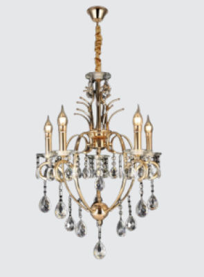 Neptune Elegant Lighting Royal Cut Clear Crystal 1556-5