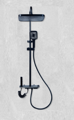 mansico  Black Hot Cold Shower System AP106