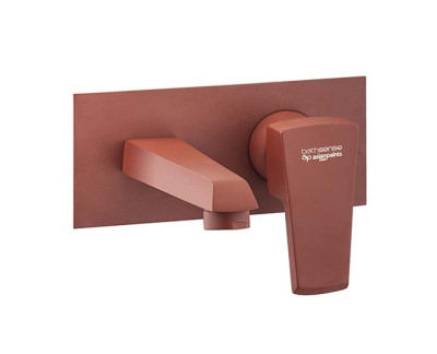 Asianpaints Matt Red Single Lever Concealed Diverter Basin Upper RDMYDV103U