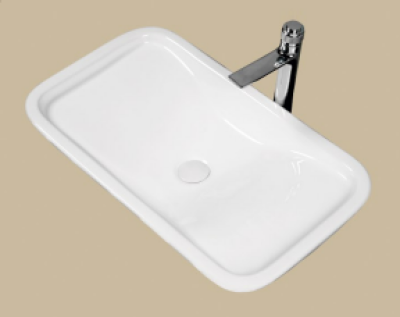 POWER PLUS White Table Top Basin PPWT-062