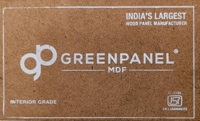 Greenpanel (8 x 4 ft ) Interior Grade Plain MDF