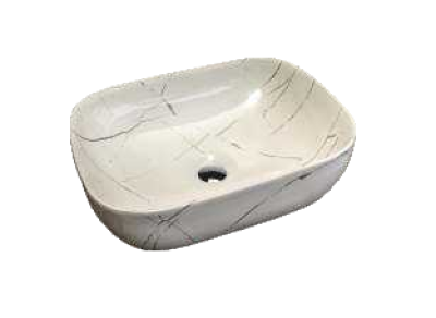 mansico royal Ceramic Luxurious Table Top Bathroom Sink Wash Basin 1002