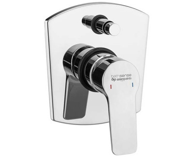 Asian paints THETA Single lever concealed diverter upper part - regular and high flow (push type) Compatible with B2DV201 and B2DV202