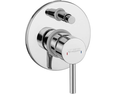 Asian paints COLOSSUS Single lever concealed diverter upper part - regular and high flow (push type) Compatible with B2DV201 and B2DV202