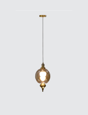 Neptune Garlen Gold Iron Hanging Light CD322/1