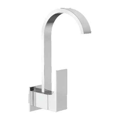 AFEY UNIPOL SINK COCK WITH EXTENDED SWIVEL SPOUT.