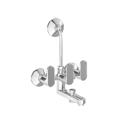 AFEY CANDY WALL MIXER 3 IN 1 WITH SHOWER PROVISION 3 IN 1 SYSTEM WITH PROVISION FOR HAND SHOWER AND OVER HEAD SHOWER