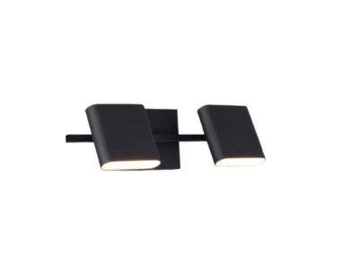 Neptune Matt Black Morden Wall Light 9367-2