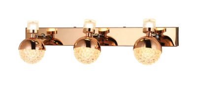 S2B2 morden round rose gold LED three pair celling light Am-04-116