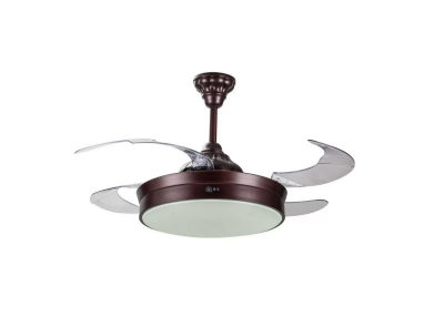 Luxaire Retractable Blade BLDC Chandelier Fan SS-0015