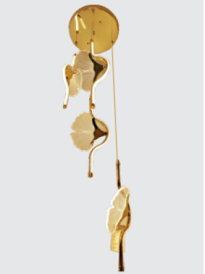 Neptune Lotus leaf chandelier Ceiling Light  JL6158