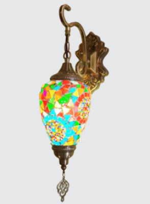 Neptune Moroccan Mosaic Wall Lamp BD5030/1W