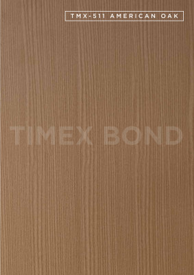 TMX-511 AMERICAN OAK wooden texture Aluminum Composite Panel (ACP Sheet) by Timex. 3 MM