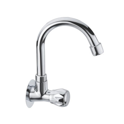 KCI LIGHT CONTY  sink cock swinging spout with brass flange LCT-09