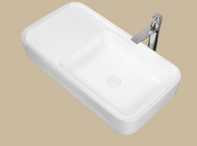 POWER PLUS White Table Top Basin PPWT-033