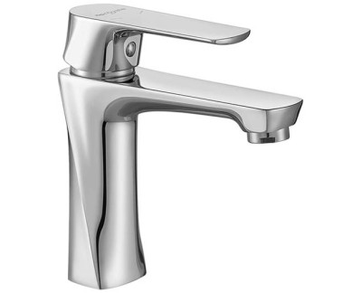 Asian paints TWIST Single lever basin mixer without pop-up waste system