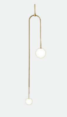 Neptune Ceiling Hanging Pendant Lighting 6810/2GAB