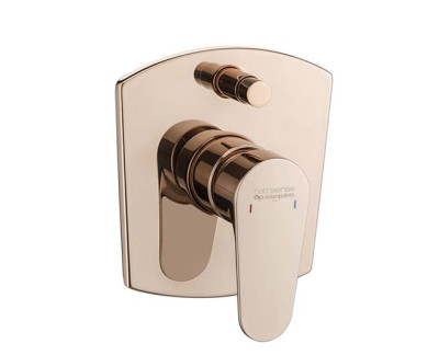 Asianpaints Rose Gold Single Lever Concealed Diverter Push Upper RGALDV111U