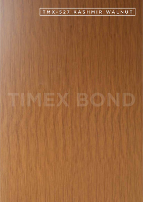 TMX-527 KASHMIR WALNUT wooden texture Aluminum Composite Panel (ACP Sheet) by Timex. 3 MM