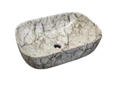 mansico royal Ceramic Table Top Glossy Wash Basin 1044