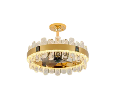 Luxaire Gold Motor With Clear Transparent Blades SLR-0004