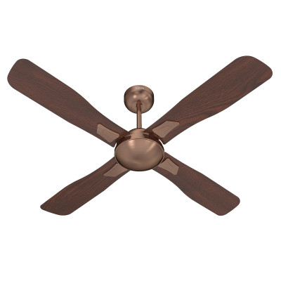 Polycab 1200 MM 48 C FAN SUPERIA QUADRO 1 STAR ANTIQUE COPPER ROSEWOOD