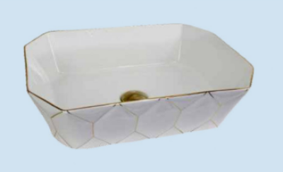 POWER PLUS Glossy Table Top Basin PPTT-428