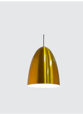 NEPTUNE Shivling Design Gold Aluminium Hanging Light   7508/1